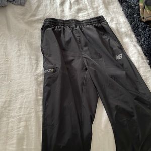 Black pants with zipper